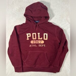 Polo Ralph Lauren Large Res Polo 67 Classic Hoodie Sweatshirt EUC 1967